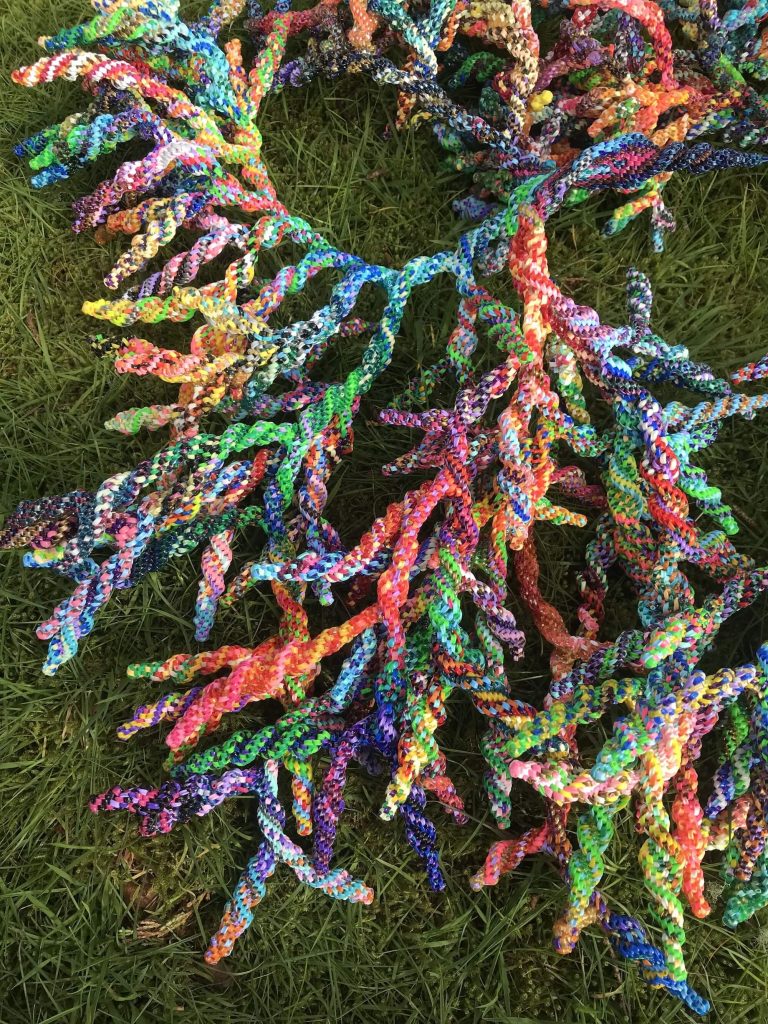 Fractals Weaving by Gaelle Chassery