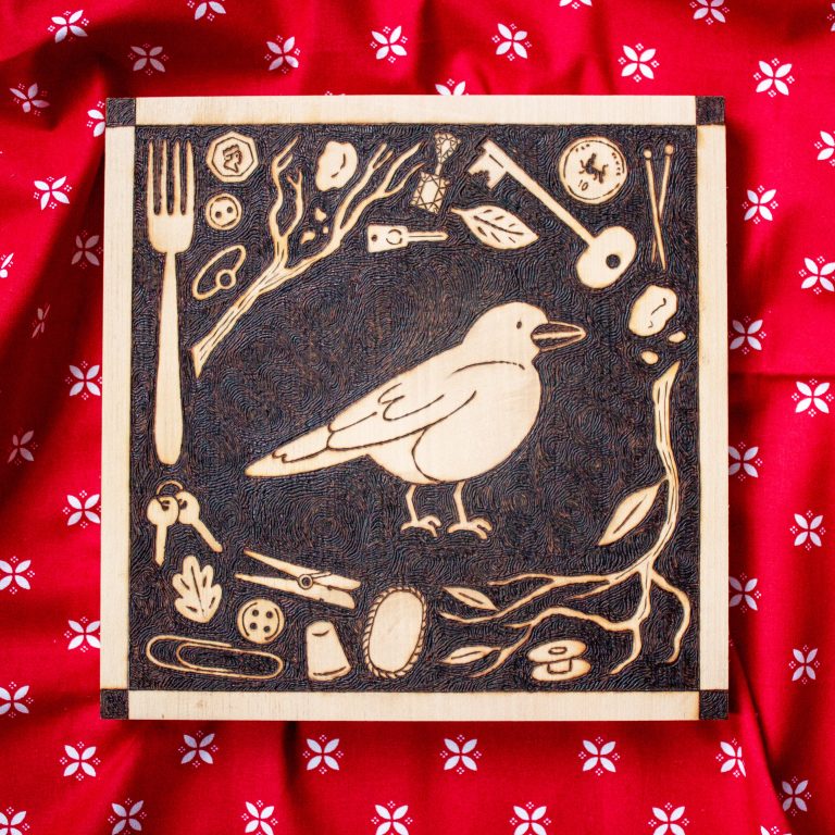 Magpie Pyro by Erin Tosh